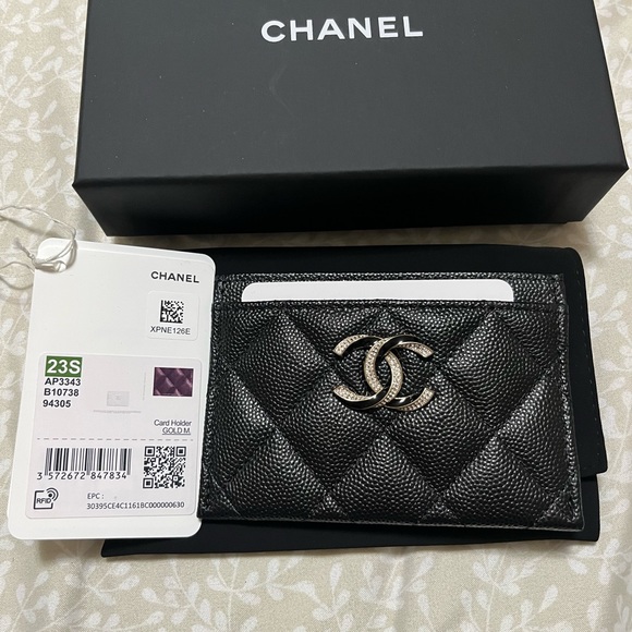 ❌SOLD❌Chanel Flat Card Holder - Picture 1 of 5